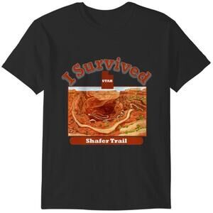 I Survived Shafer Trail Canyonlands National Park Hiking Adventure Graphic